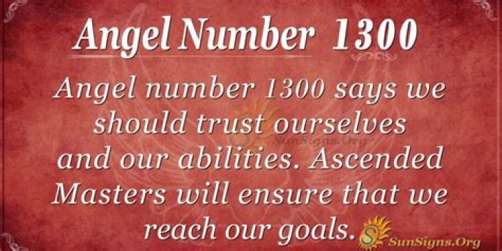 Angel Number 1300 Meaning: Speak Words Of Freedom