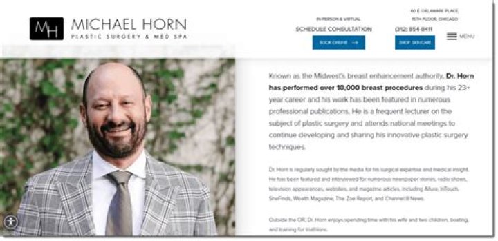 Dr. Michael Horn Bio, Wiki, Age, Height, Wife, Kids, Wedding, Plastic Surgeon, Chicago, Net Worth