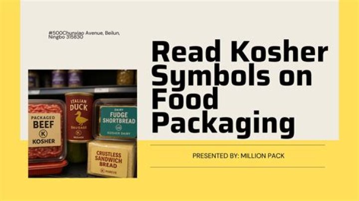 Exploring The Dimensions Of Kosher Products
