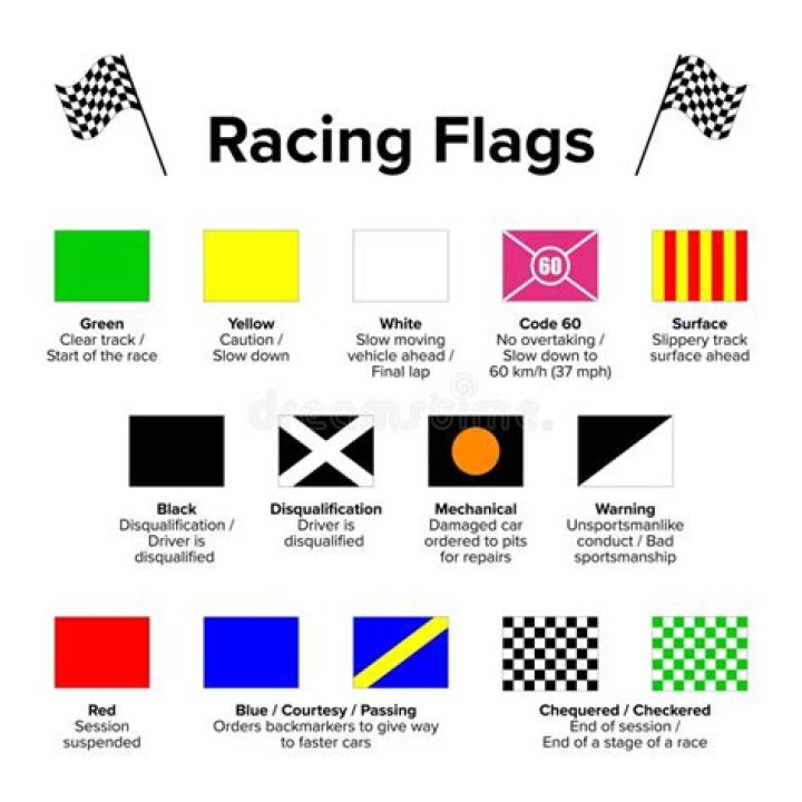 Which Are the Different Flags Shown in a NASCAR Race? What Do They Mean? |